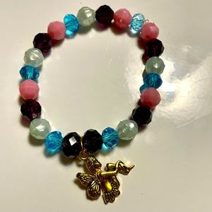 Girls Golden Fairy Bracelet
